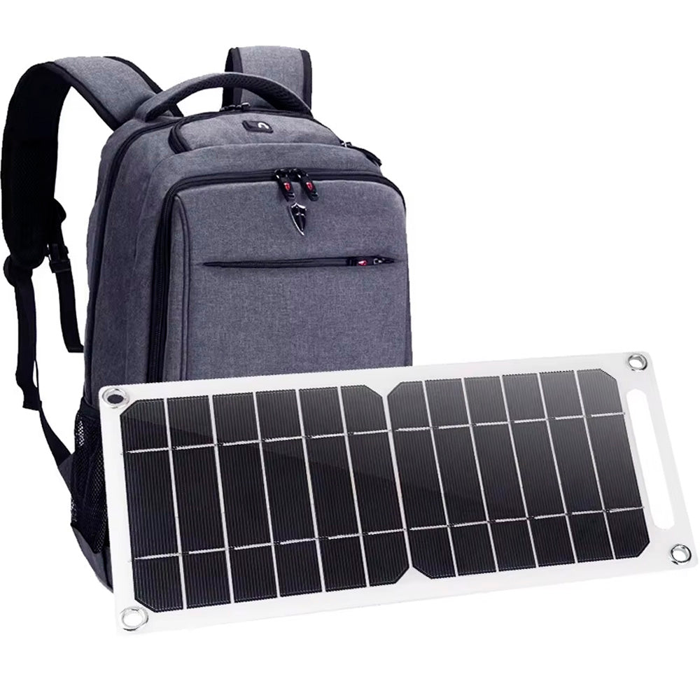 Mini Placa Painel de Energia Solar Portatil 35W 5V, 300mm x 145mm
